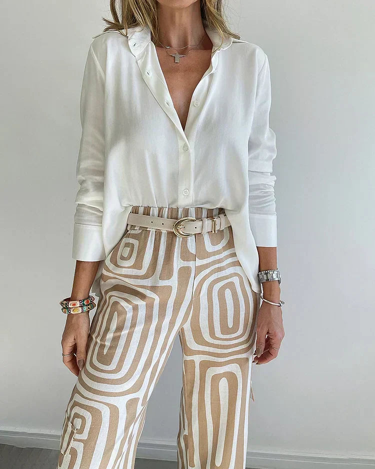 Leticia® | Blouse and trousers set
