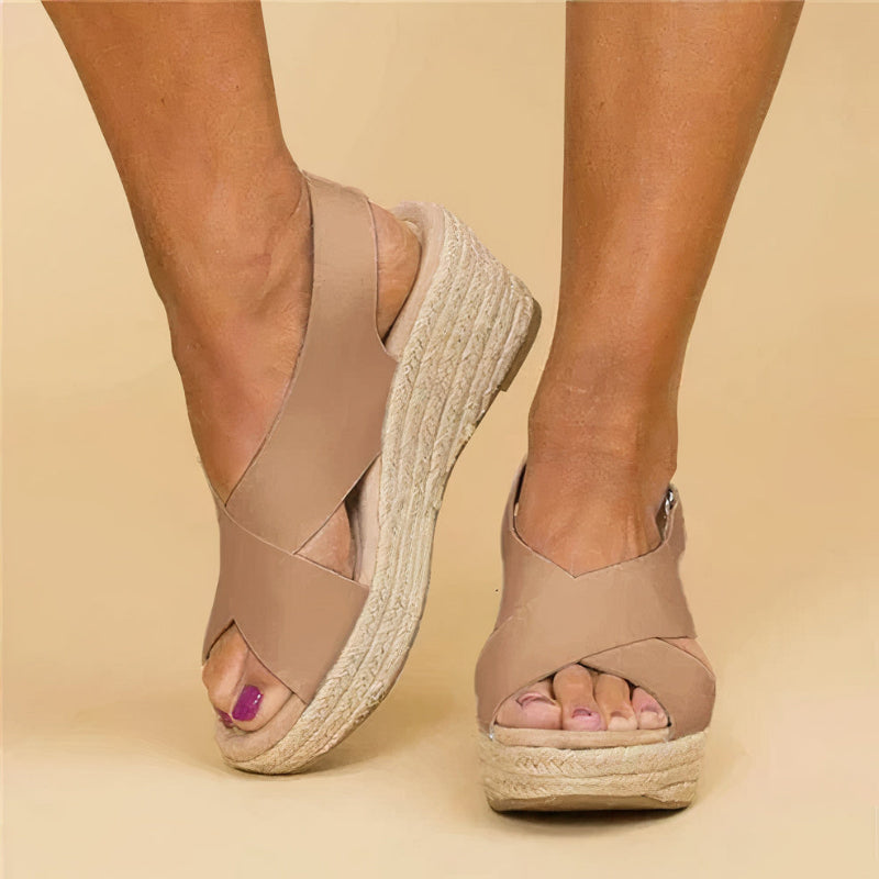 Aura® | Comfort Wedge Sandals For Summer