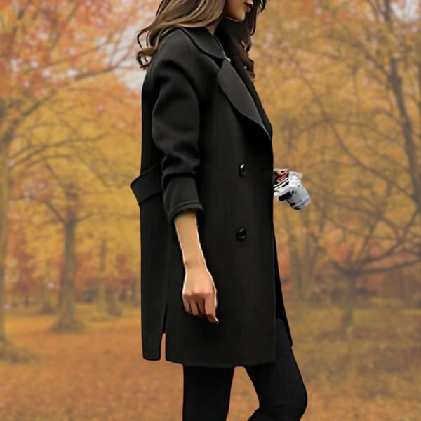 Mabel® | Elegant double-breasted coat