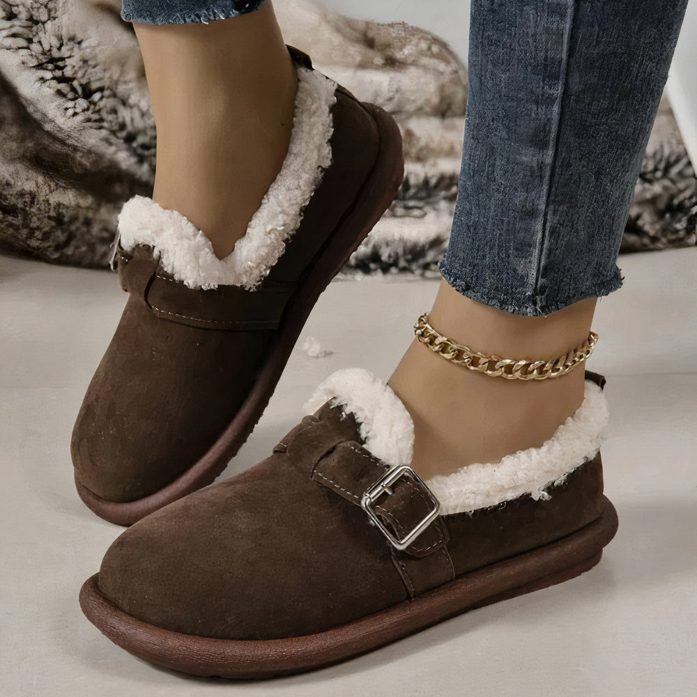 Keyla® | Warm Plush Sandals For Women For Winter