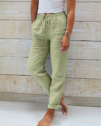 Lesley® | Pants with elastic waistband
