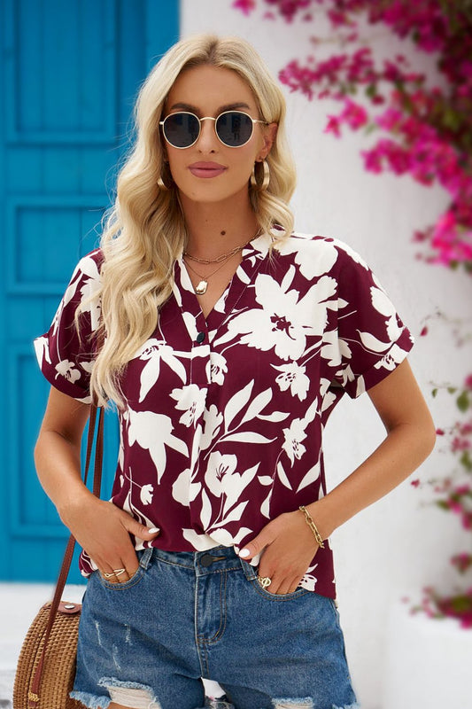 Luz® | Shirt women's flower