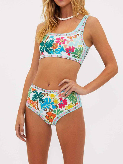 Catalina® | Elastic Floral Bikini With Support