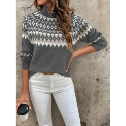 Leonie® | Women's turtleneck sweater with long sleeves