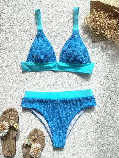 Zara® | Structured high waist triangle bikini