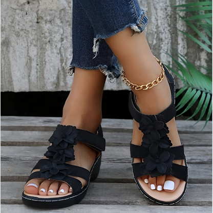 Penelope® | Wedge sandals with retro charm and orthopedic support