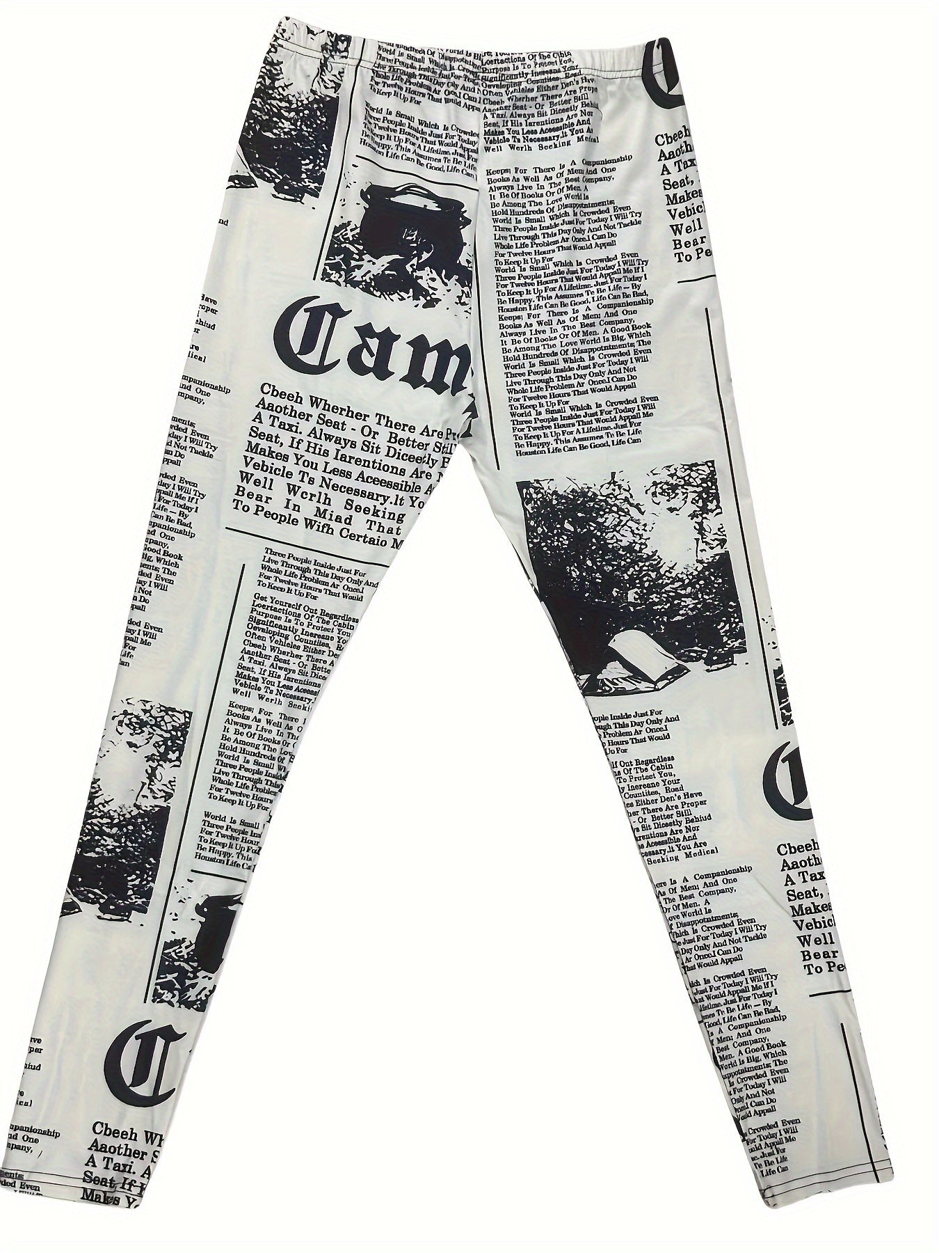 Adara® | Paper print leggings