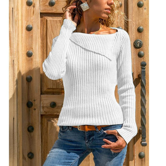 Dagmar® | Fashionable and minimalist sweater lilac