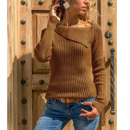 Dagmar® | Fashionable and minimalist sweater lilac