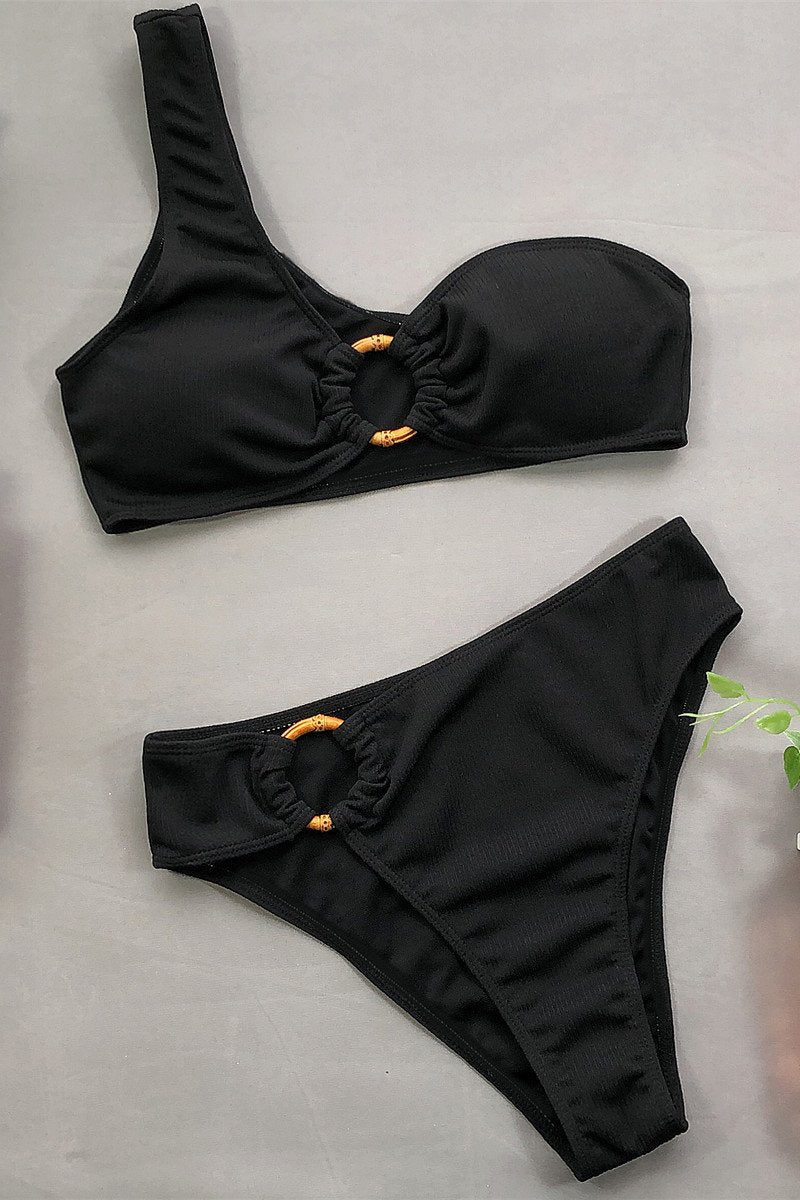 Concepcion® | High waist one shoulder cup bikini