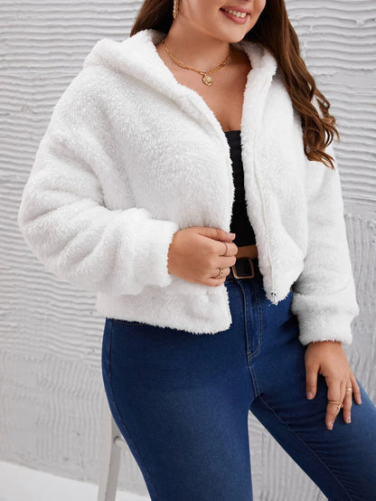 Lía® | Teddy jacket with hood