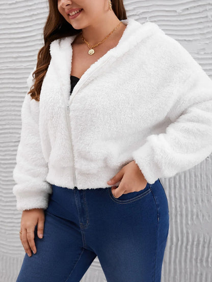 Lía® | Teddy jacket with hood