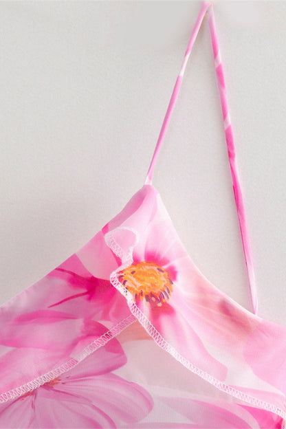 Adriana® | Backless ruffle dress