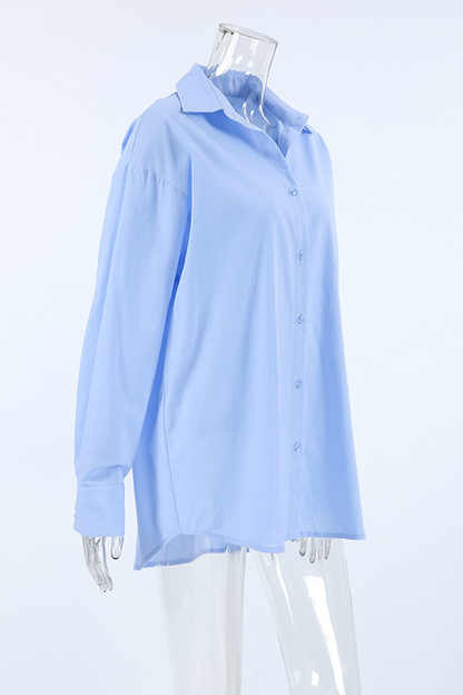 Ingeborg® | Casual everyday blouses with buttons and turn-down collars