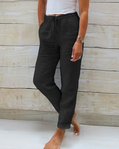 Lesley® | Pants with elastic waistband