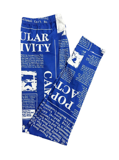 Adara® | Paper print leggings