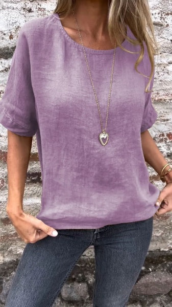 Adelgunda® | Crew Neck Blouse