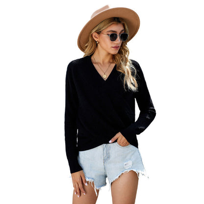 Leila® | V-neck sweater