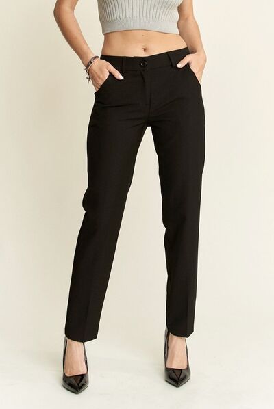 Leire® | Skinny trousers with 2 pockets and zip