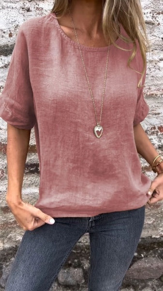 Adelgunda® | Crew Neck Blouse