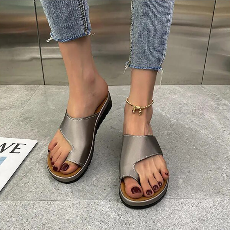 Polixena® | Elegant Leather Sandals For Women