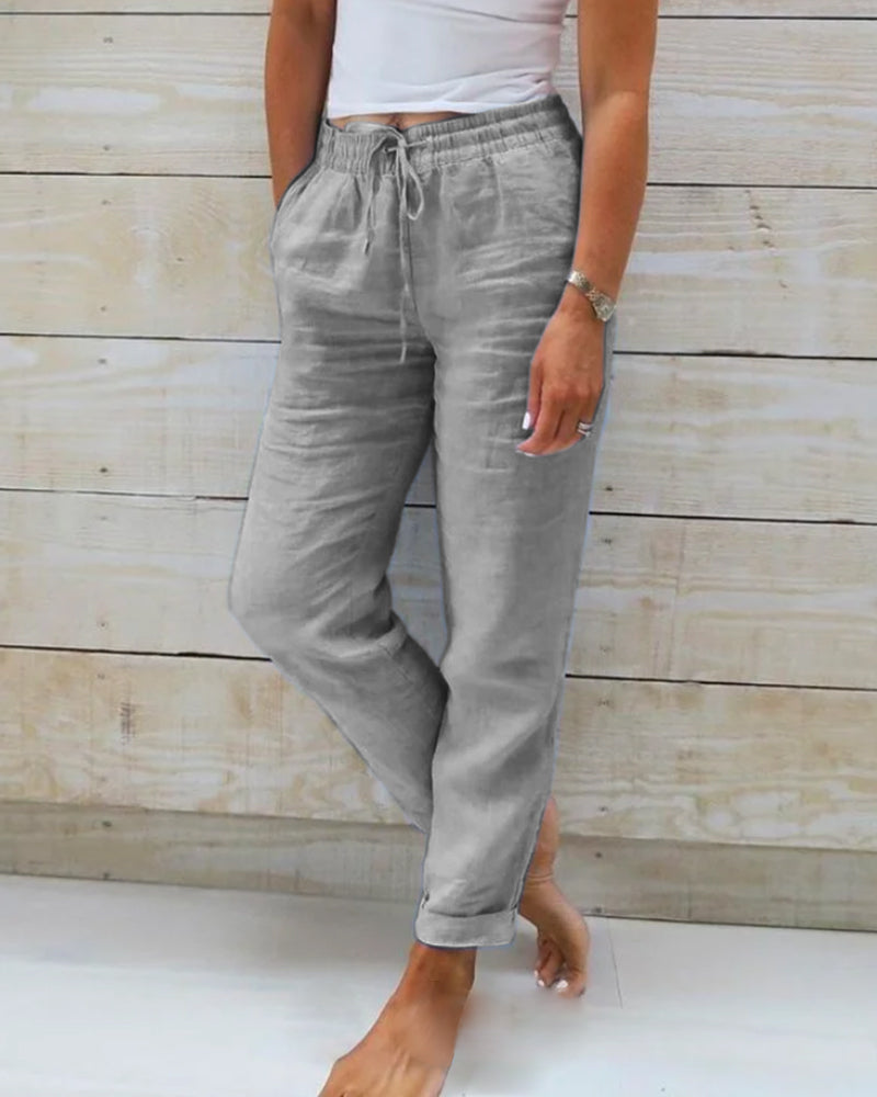Lesley® | Pants with elastic waistband