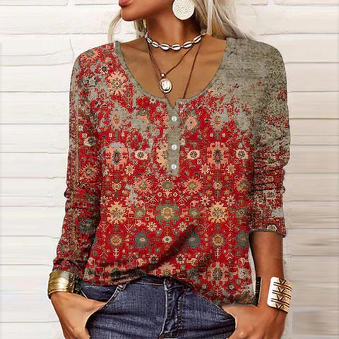 Leonie® | Printed women's blouse