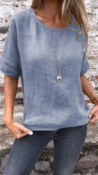 Adelgunda® | Crew Neck Blouse