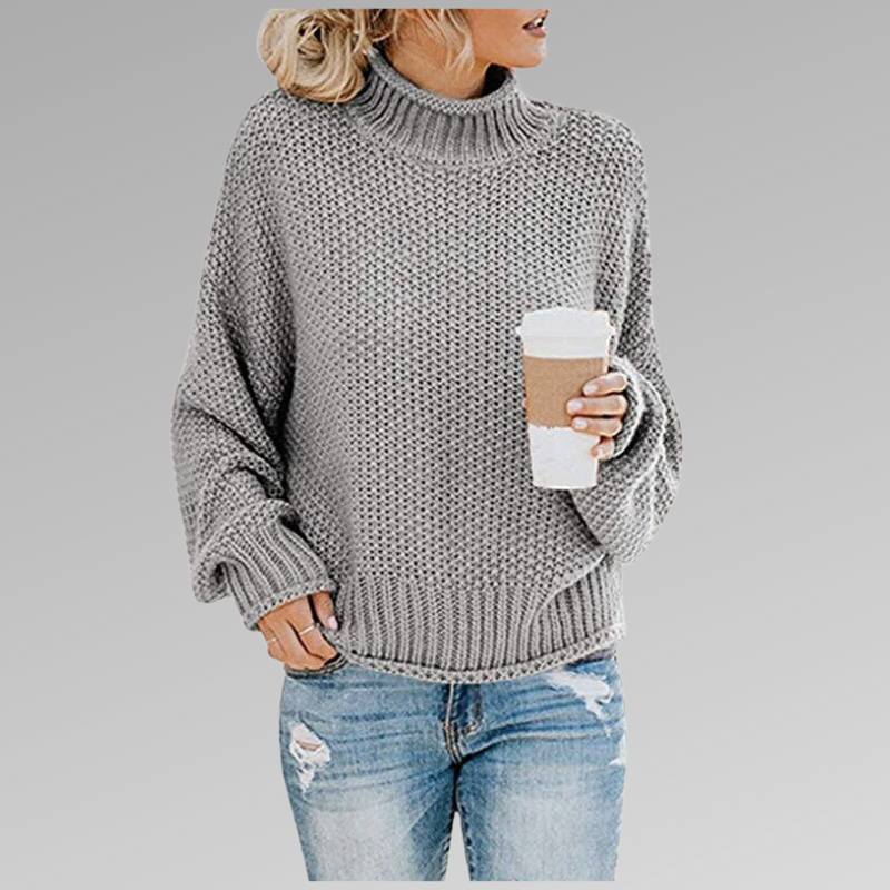 Ileana® | Cozy knit turtleneck sweater