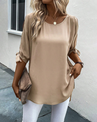 Lyra® | Blouse with open sleeves