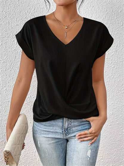 Leonor® | Elegant short sleeve t-shirt