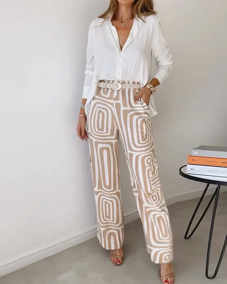 Leticia® | Blouse and trousers set