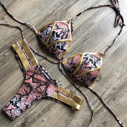 Brastias® | Bikini With Bronze Sides