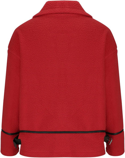 Leocadia® | Warm long women's coat with pockets