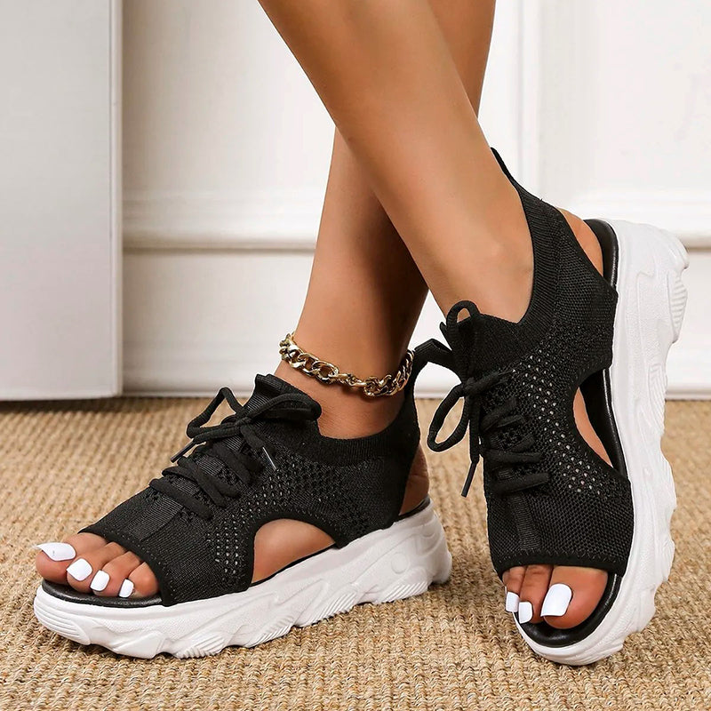 Laurene® | Breathable Platform Sandals