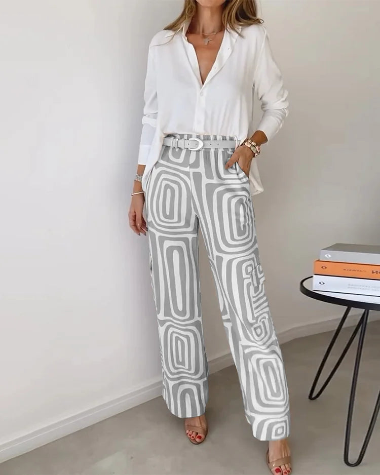 Leticia® | Blouse and trousers set