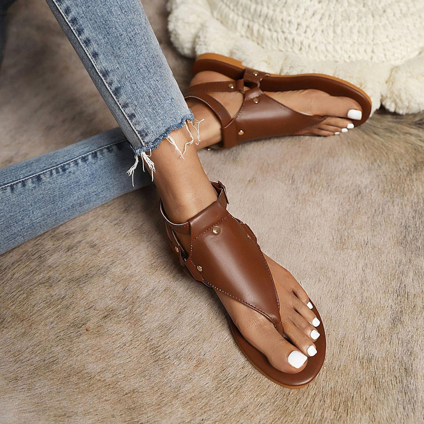 Praefke® | Women'S Trendy Flat Sandals