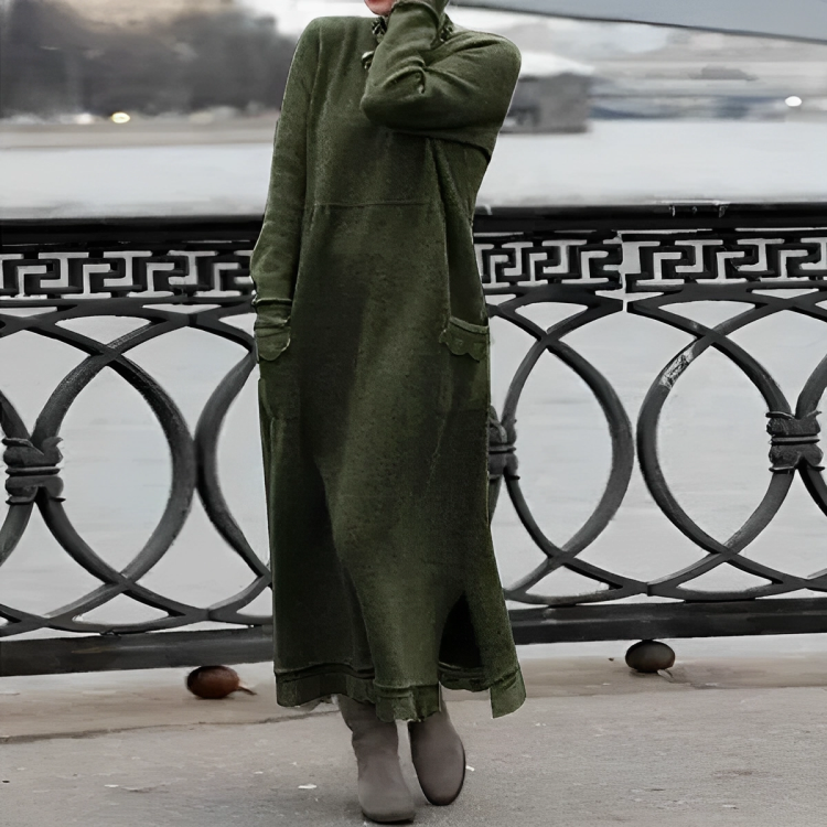 Abigail® | Cozy Belly-Covering Dress