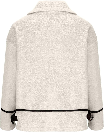 Leocadia® | Warm long women's coat with pockets