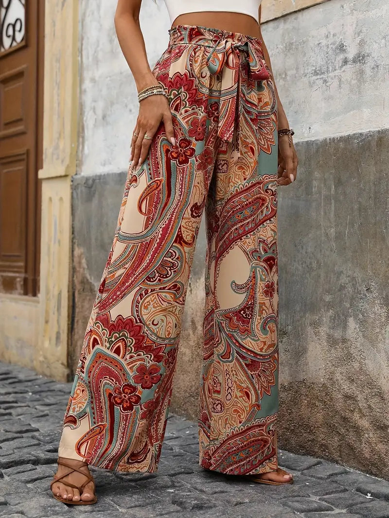 Leticia® | Straight boho pants