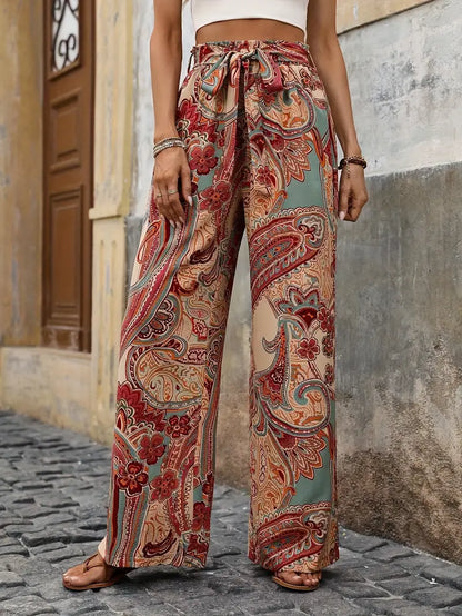 Leticia® | Straight boho pants