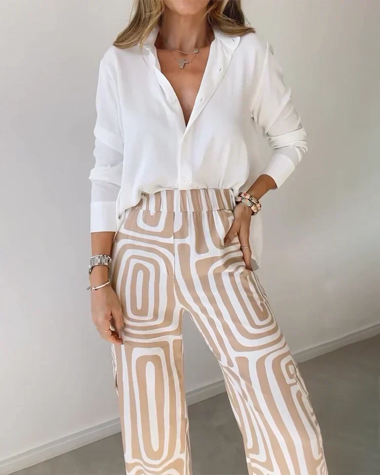 Leticia® | Blouse and trousers set
