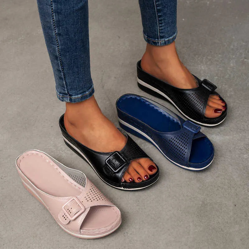 Helga® | Orthopedic Sandals With A Soft Footbed