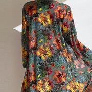 Avenela® | 3-Piece Bikini With Flowers And Robe