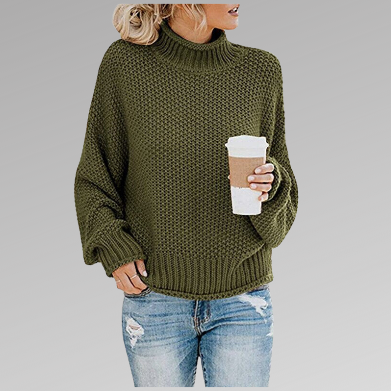 Ileana® | Cozy knit turtleneck sweater