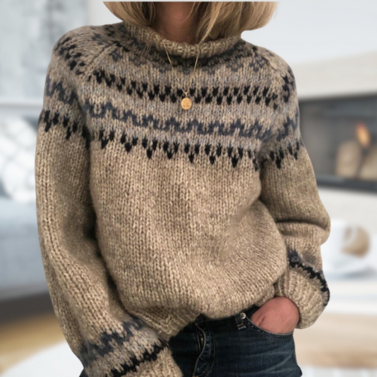 Liana® | Women's knitted winter sweater