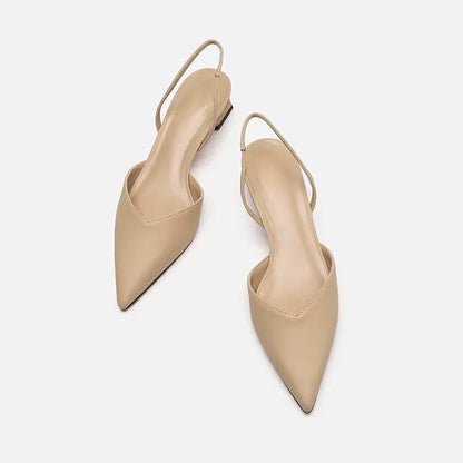 Marina® | Delicate Slingback Pump Sandals With A Pointed Toe