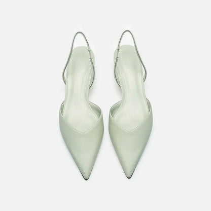 Marina® | Delicate Slingback Pump Sandals With A Pointed Toe