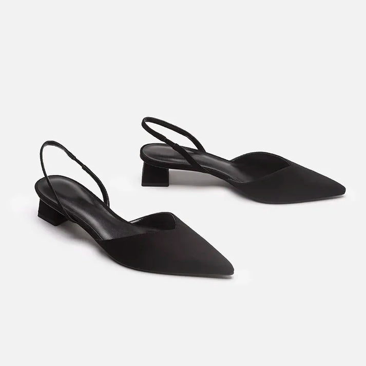 Marina® | Delicate Slingback Pump Sandals With A Pointed Toe