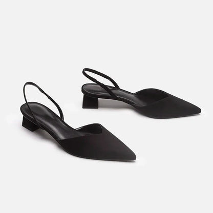 Marina® | Delicate Slingback Pump Sandals With A Pointed Toe
